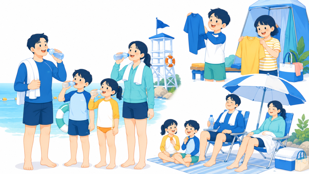 물놀이 안전수칙과 물놀이 후 안전 관리