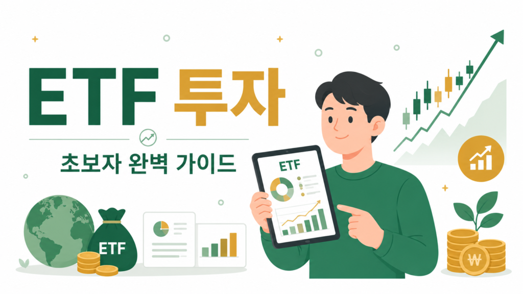 ETF 투자란? 초보자를 위한 ETF 완벽 가이드 (2026 최신)